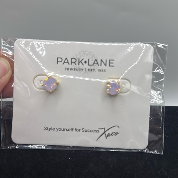 Park Lane Impressions Pink Opal Earrings, NWT - Picture 1 of 2